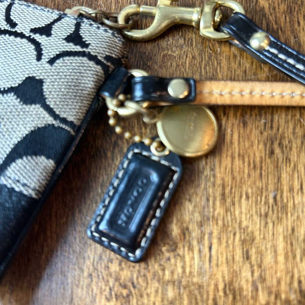 Coach Signature Wristlet - Picture 12 of 15